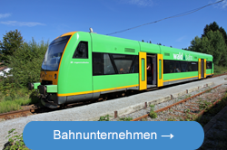 Triebwagen der Waldbahn