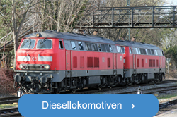 Diesellokomotive im Bahnhof Lindau